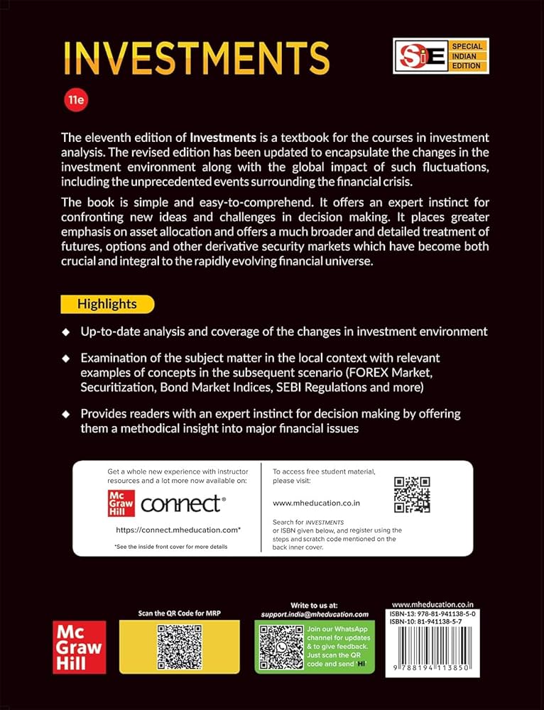 INVESTMENTS インベストメント　英語原書 Amazon.com: Essentials of Investments (The Mcgraw-hill/Irwin